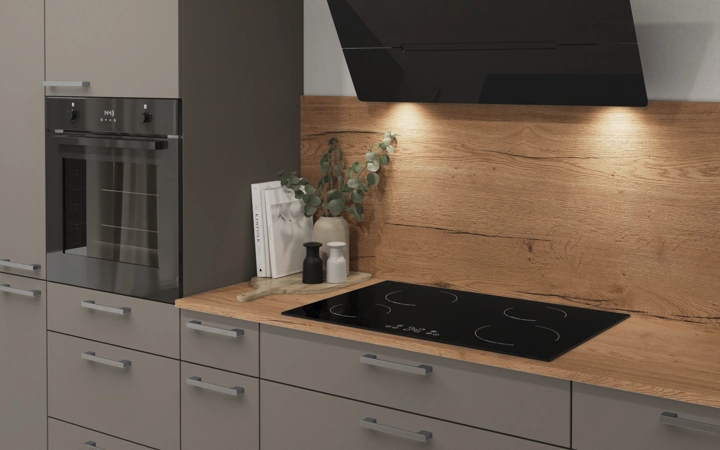 möbelnavi L-Küche 366,6 cm x 246,6 mit E-Geräten Planung 8 2