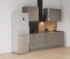 möbelnavi Küchen-Zeile 240 cm mit E-Geräten Planung 8 1