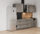 möbelnavi Küchen-Zeile 240 cm mit E-Geräten Planung 8 4