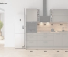 möbelnavi Küchen-Zeile 240 cm mit E-Geräten Planung 8 5