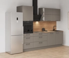 möbelnavi Küchen-Zeile 270 cm mit E-Geräten Planung 8 1