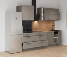 möbelnavi Küchen-Zeile 270 cm mit E-Geräten Planung 8 4