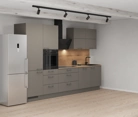 möbelnavi Küchen-Zeile 330 cm mit E-Geräten Planung 8 1