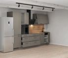 möbelnavi Küchen-Zeile 330 cm mit E-Geräten Planung 8 4