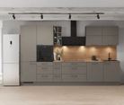 möbelnavi Küchen-Zeile 360 cm mit E-Geräten Planung 8 0