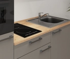 möbelnavi Küchen-Zeile 180 cm mit E-Geräten Planung 9 3