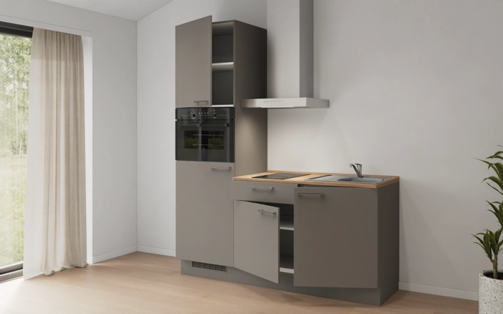 möbelnavi Küchen-Zeile 180 cm mit E-Geräten Planung 9 4