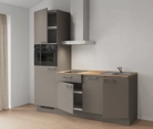 möbelnavi Küchen-Zeile 210 cm mit E-Geräten Planung 9 4
