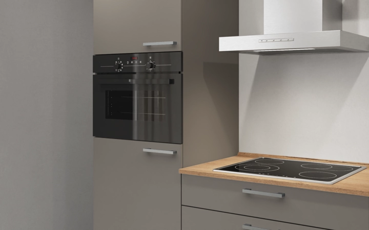 möbelnavi Küchen-Zeile 240 cm mit E-Geräten Planung 9 2