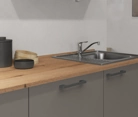 möbelnavi Küchen-Zeile 270 cm mit E-Geräten Planung 9 3