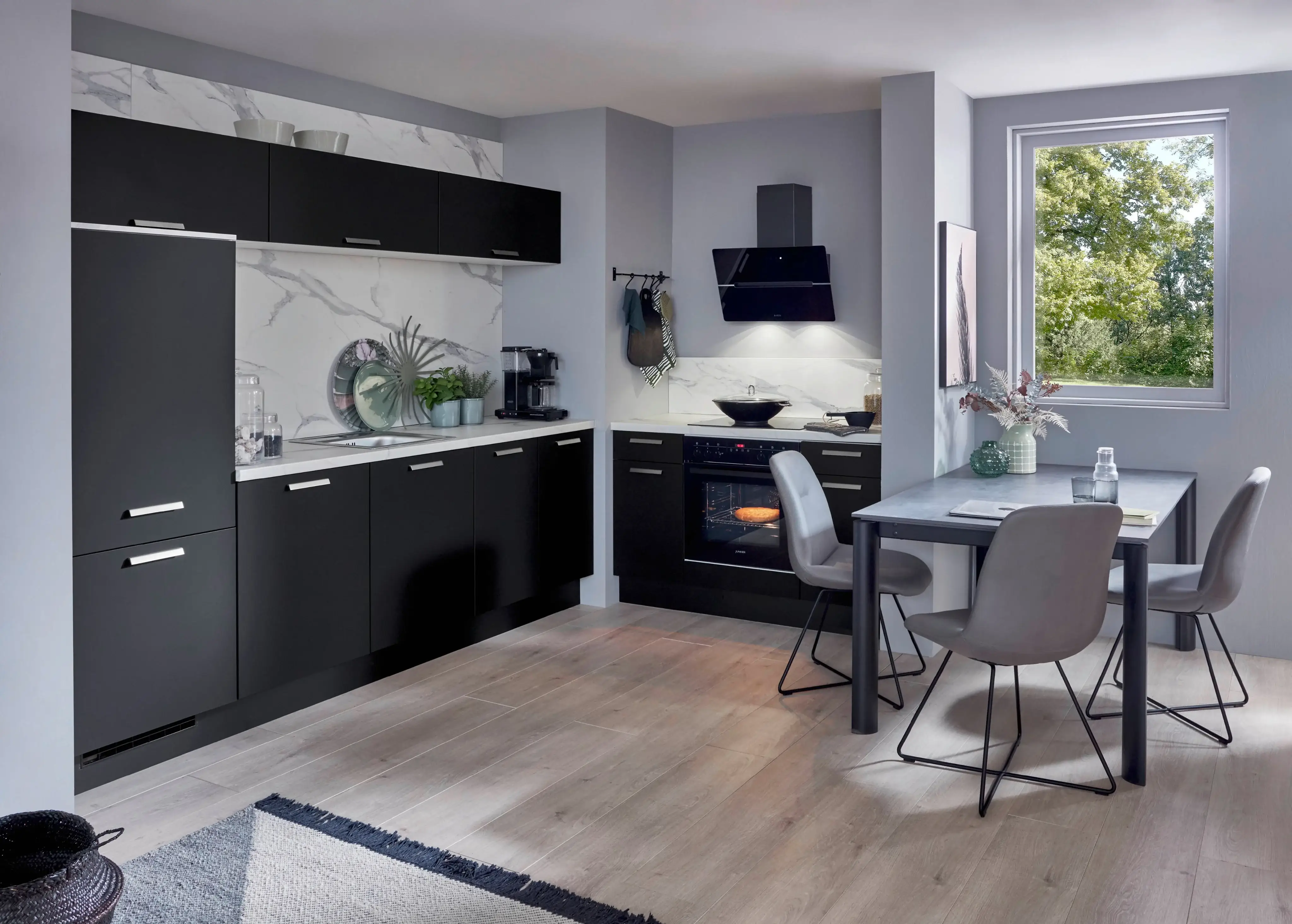 Schwarze Küche selber planen Schwarze Küche selber planen