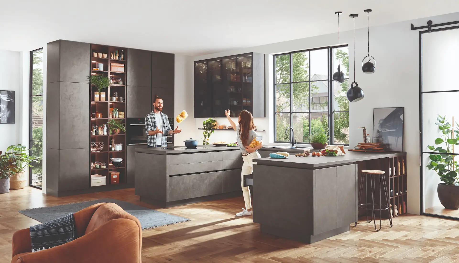 Graue Küche Graue Küche